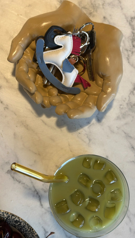Handmade hands Vanity Tray