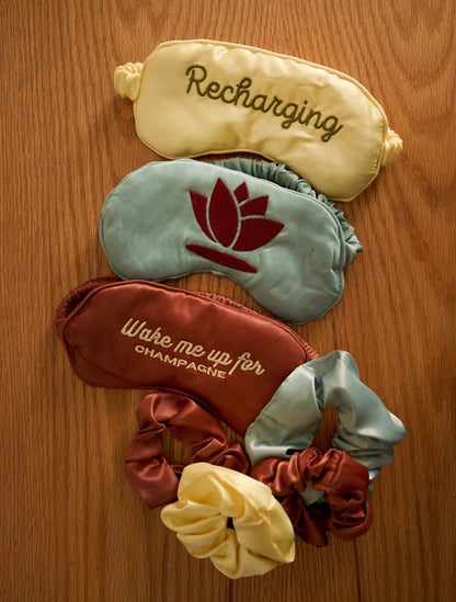 The Self-love calm satin eyemask