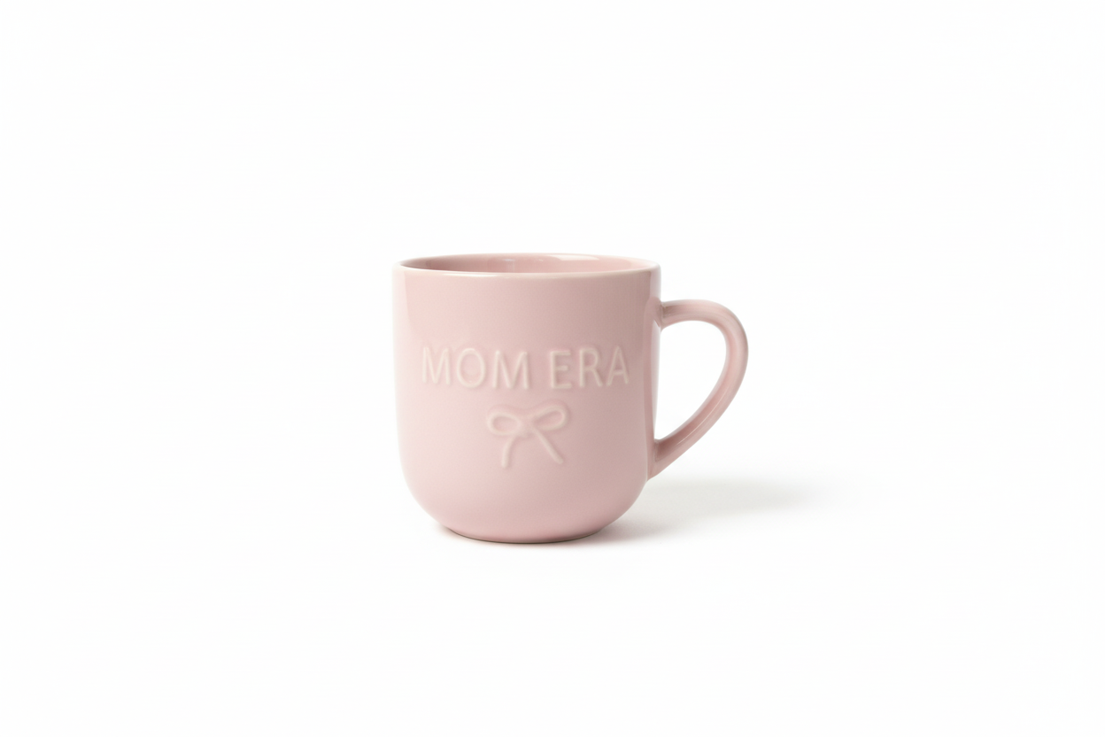 Mom Era Mug – Soft Pink Edition