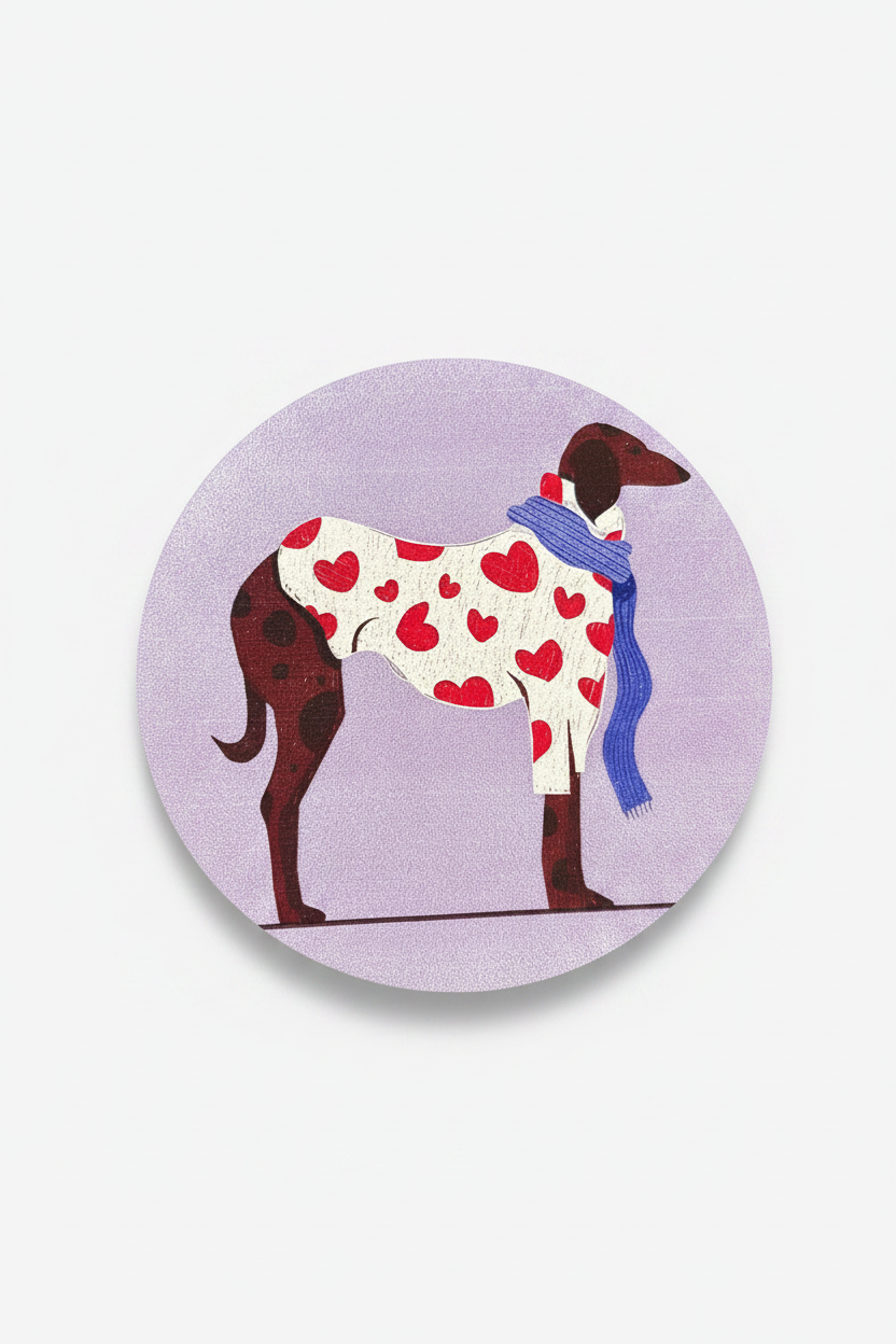 Paws & Coffee Coaster