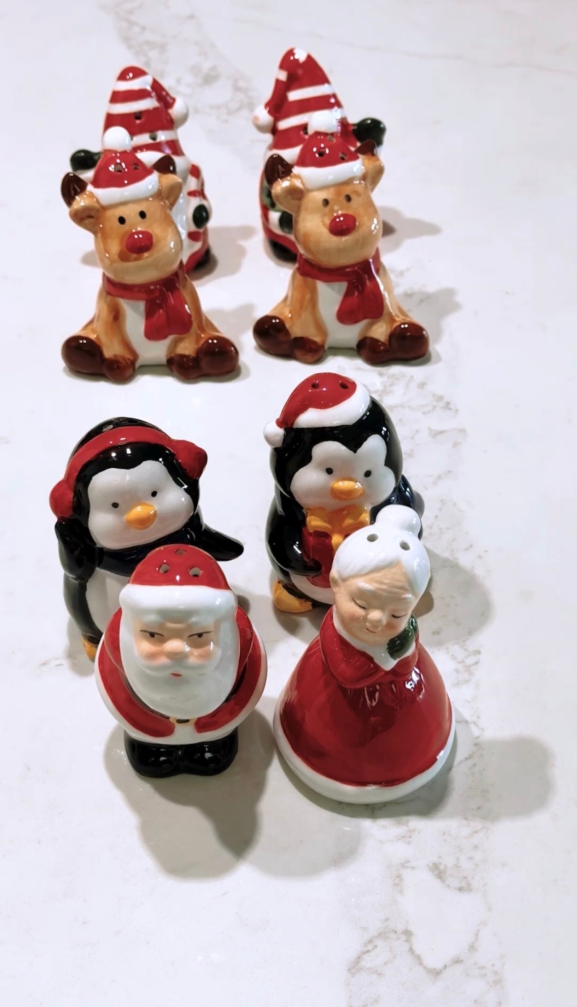 Festive Christmas Shaker Collection salt&pepper set| limited discount✨