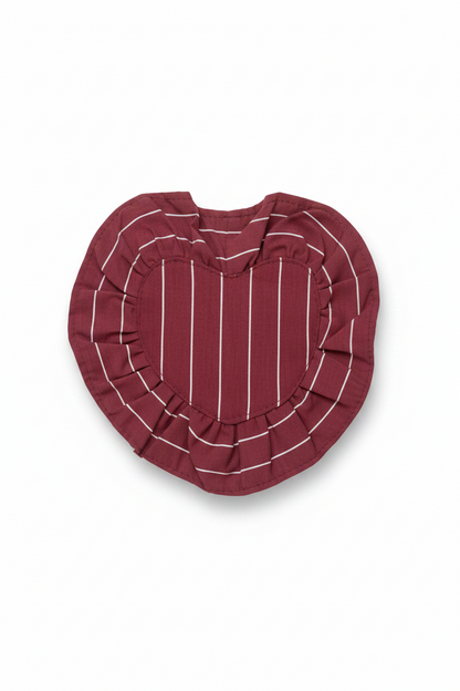 Ruffle Heart Coaster