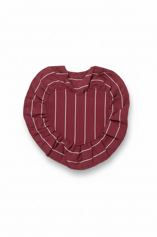 Ruffle Heart Coaster