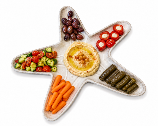 Coastal Starfish Mezze Serving Platter